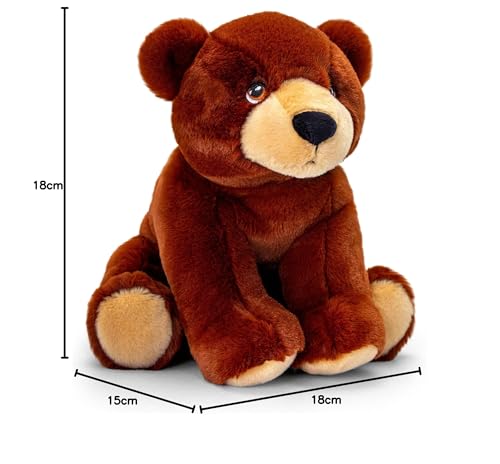 Deluxe Paws Plüsch, kuschelig, weich, Öko-Spielzeug, 100% recycelt (Kuh)