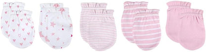 Kiddiezoom Baby-Body, Hose, Kleinkinder-Einteiler, Bekleidungs-Sets für Jungen und Mädchen aus Baumwolle, Mützen, Kratzfäustlinge