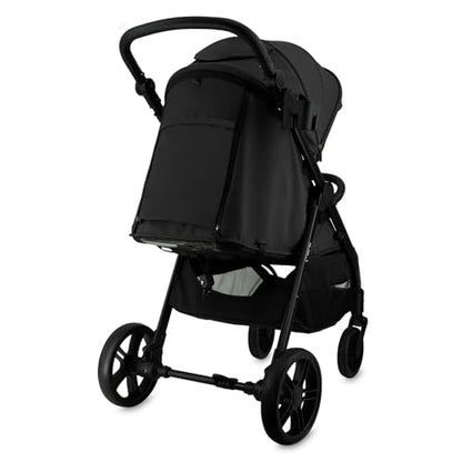 MoMi Kinderbuggy CLARA, Kinderwagen ab dem 6. Lebensmonat, bis 22 kg Körpergewicht, 5-Punkt-Sicherheitsgurt, Fußsack, Getränkehalter, Einkaufskorb, Wickeltasche, Insekten- und Regenschutz