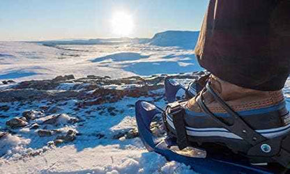 Inook AXM Schneeschuhe Mit Steighilfe - EU 36-47 - Set Mit Praktischer Tragetasche - Individuell Größenverstellbar Mit Vielen Patentierten Funktionen