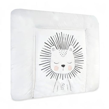 Julius Zöllner Wickelauflage Softy 85x75 cm - Wickelunterlage - wasserdicht und abwischbar - Made in Germany – Oeko-Tex Standard 100 – Schmusebär