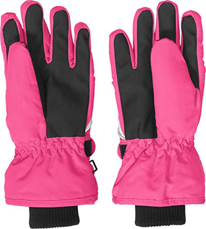 Playshoes Unisex Children's Winter Finger Gloves with Velcro Fastener