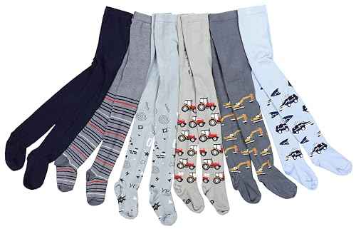 TupTam Baby Boys' Knitted Tights Pack of 6