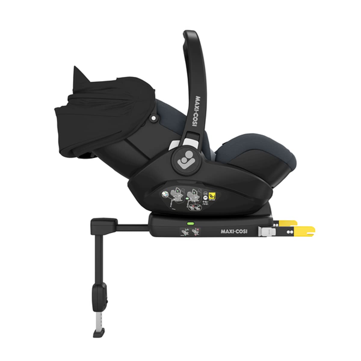 Maxi-Cosi Marmor Lie Flat Babytragetasche, 40-85 cm, Maxi-Cosi Marmor, Essential Graphit, 10,75 kg - Meloni2