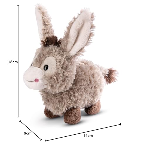 NICI Kuscheltier Esel Donkeylee 12cm stehend Green