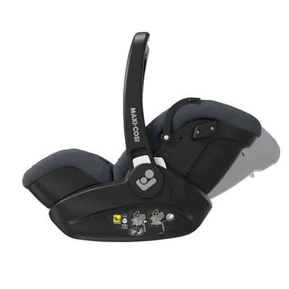 Maxi-Cosi Marmor Lie Flat Babytragetasche, 40-85 cm, Maxi-Cosi Marmor, Essential Graphit, 10,75 kg - Meloni2