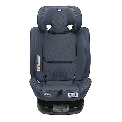 Chicco Unico Evo I-Size, Kindersitz 0-36 Kg, für Kinder von 40 bis 150 cm, homologiert ECE R129/03, Isofix 360° drehbar und neigbar, Gruppe 0+/1/2/3 von 0 bis 12 Jahren, Schwarz