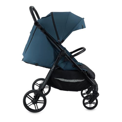 MoMi Kinderbuggy CLARA, Kinderwagen ab dem 6. Lebensmonat, bis 22 kg Körpergewicht, 5-Punkt-Sicherheitsgurt, Fußsack, Getränkehalter, Einkaufskorb, Wickeltasche, Insekten- und Regenschutz