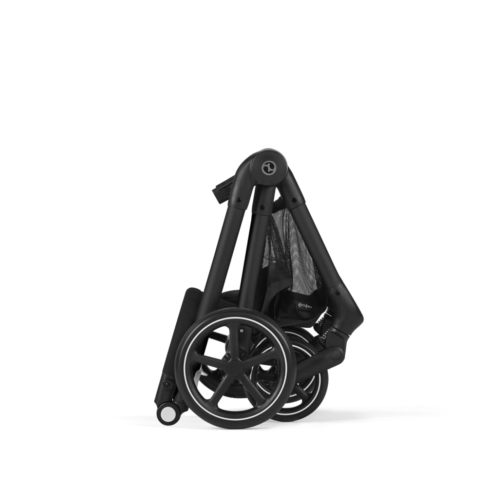 CYBEX Gold Kinderwagen EOS 2-in-1, Reisesystem, Ab Geburt bis 22 kg (ca. 4 Jahre), Lava Grey