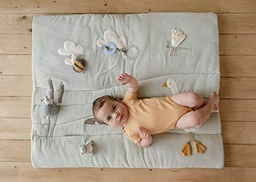Little Dutch 8508 Activity Krabbeldecke Kleine Gans mint 80x100 cm