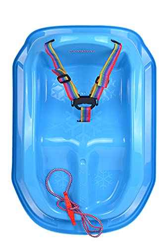 Children's Sledge with Safety Belt up to 3 Years
