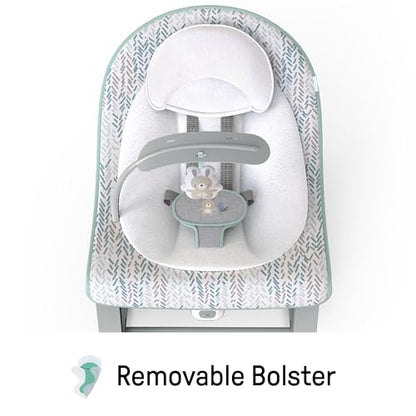 Ingenuity, Keep Cozy 3 in 1 Grow with me Wippe Weaver mit Vibrationen, 2 Liegepositionen und 3 Wippfunktionen, mehrfarbig