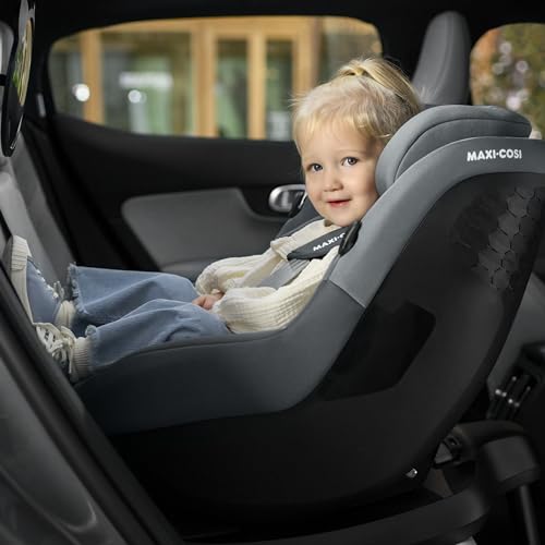 Maxi-Cosi Pebble i-Size, Babyschale, 0–15 Monate, 0–13 kg, 40–83 cm, leichter i-Size Kindersitz, Click&Go-Installation, G-CELL Seitenaufprallschutz, Sitzverkleinerer, Tonal Black - Meloni2