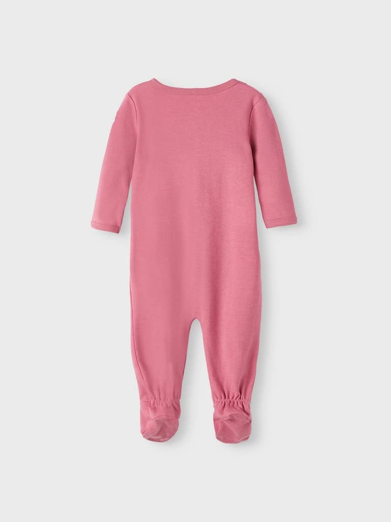 NAME IT Baby Mädchen Schlafanzug 2er-Pack mit Füßen