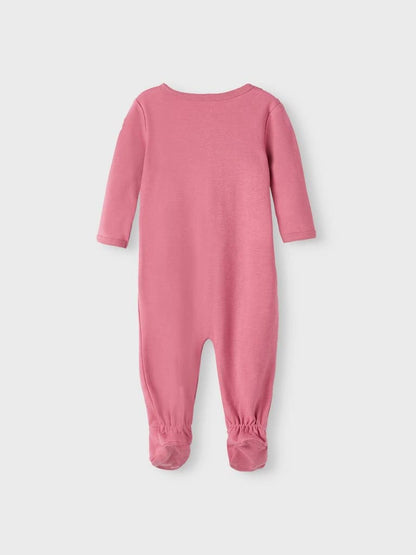 NAME IT Baby Mädchen Schlafanzug 2er-Pack mit Füßen
