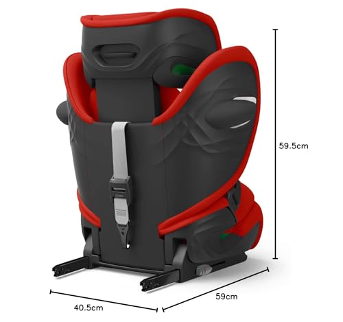CYBEX Gold Kindersitz Pallas G i-Size, 76 - 150 cm, Ab ca. 15 Monate bis ca. 12 Jahre (ca. 9 bis 50 kg), Lava Grey - Meloni2