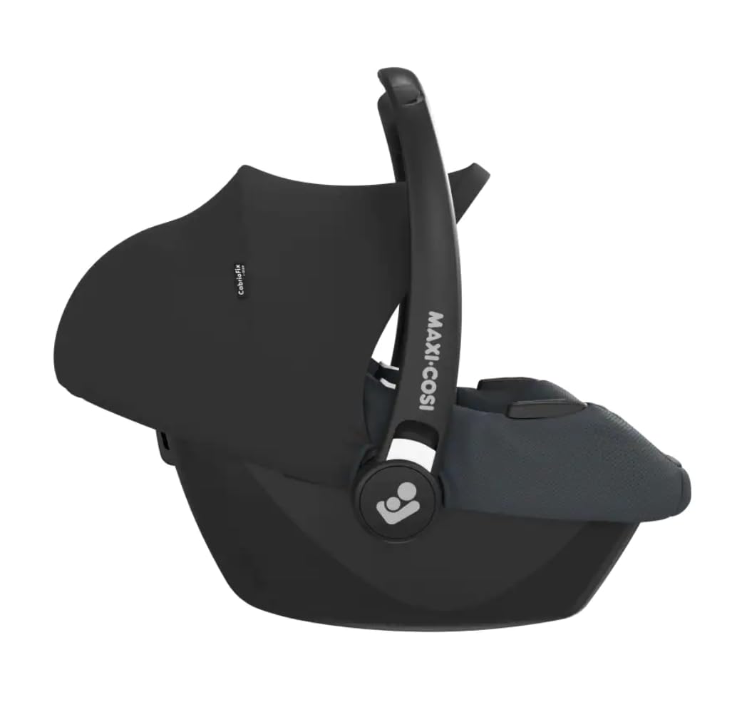 Maxi-Cosi CabrioFix i-Size, i-Size Babyschale Gruppe 0+ Autositz ab 40 bis 75 cm 0-12 kg Essential Graphite
