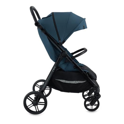 MoMi Kinderbuggy CLARA, Kinderwagen ab dem 6. Lebensmonat, bis 22 kg Körpergewicht, 5-Punkt-Sicherheitsgurt, Fußsack, Getränkehalter, Einkaufskorb, Wickeltasche, Insekten- und Regenschutz