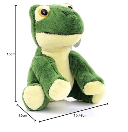 Minifeet Frosch Arwin - das Kuscheltier für alle Anlässe, TÜV-geprüft und bereit für gemütliche Kuschelzeiten