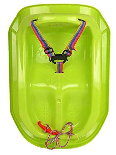 Children's Sledge with Safety Belt up to 3 Years