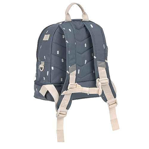LÄSSIG Children's Backpack Nursery Bag with Chest Strap 6.5 L from 3 Years, Adventure Tractor, Kids Backpack