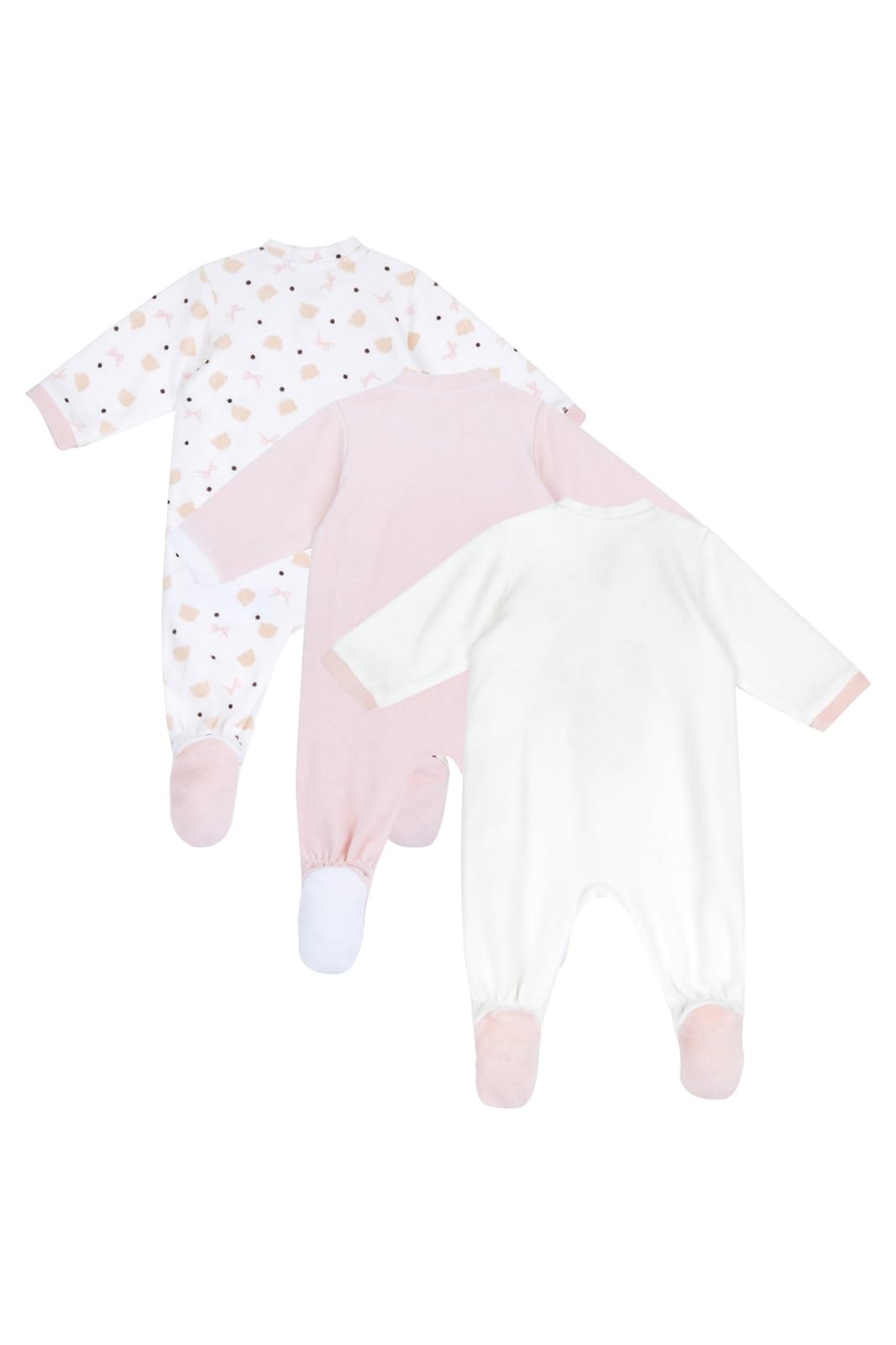 Chicco Baby Mädchen Pyjama-Set (3er-Pack)