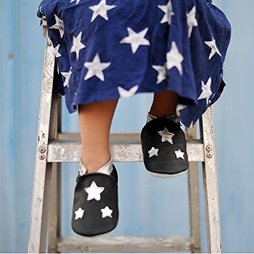 Mejale Leather Baby Shoes First Walking Shoes Crawling Shoes Toddler Children's Shoes Slippers