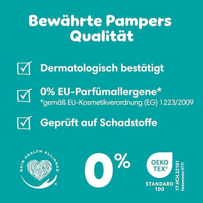 Pampers Baby-Dry Pants Größe 6, 138 Windeln, 13kg-19kg, 360° Passform hilft, Auslaufen zu verhindern