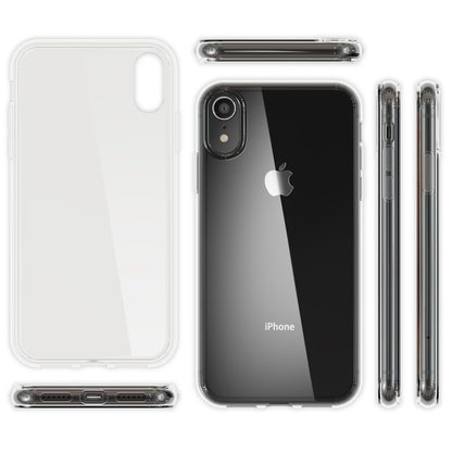 NALIA Transparente Silikonhülle für iPhone XR – Anti-Gelb & Rutschfest – GLAZE (Handyhülle Kristallklar, Schlank & Stoßfest) – Marke aus Berlin
