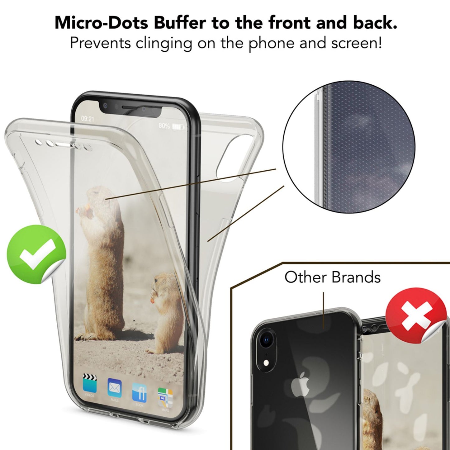 NALIA 360 Grad Hülle kompatibel mit iPhone XR, Full Cover Rundum Doppel-Schutz, Dünnes Ganzkörper Case Silikon Etui Handytasche, Displayschutz & Rückseite Handyhülle