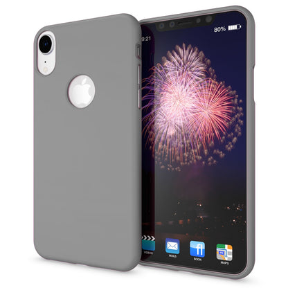 NALIA Neon Silikonhülle für iPhone XR – Soft-Touch & Signal-Neon – NEONSHOCK (Matte Schutzhülle) – Marke aus Berlin