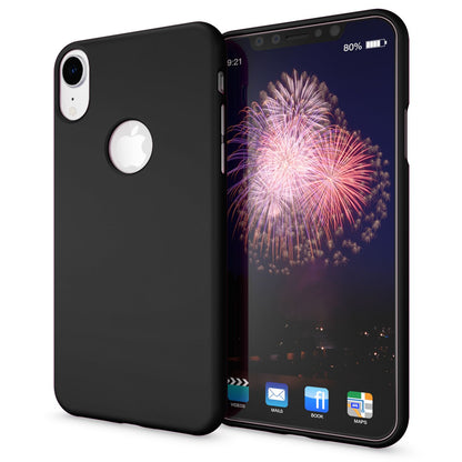NALIA Neon Silikonhülle für iPhone XR – Soft-Touch & Signal-Neon – NEONSHOCK (Matte Schutzhülle) – Marke aus Berlin