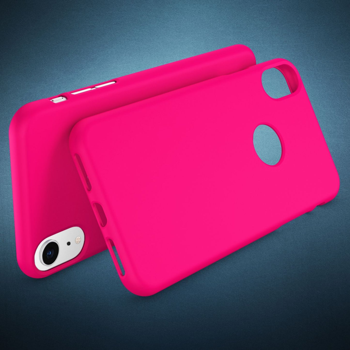 NALIA Neon Silikonhülle für iPhone XR – Soft-Touch & Signal-Neon – NEONSHOCK (Matte Schutzhülle) – Marke aus Berlin