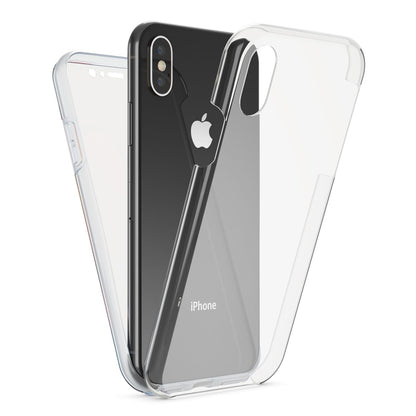 NALIA 360° Hülle für iPhone XS Max – Vorne & Hinten Schutz – 360GUARD (Full-Body Case) – Marke aus Berlin
