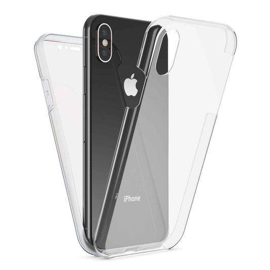 NALIA 360° Hülle für iPhone XS Max – Vorne & Hinten Schutz – 360GUARD (Full-Body Case) – Marke aus Berlin