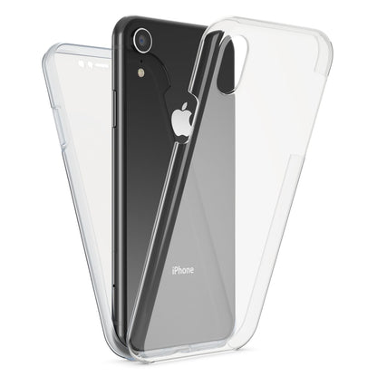 NALIA 360° Hülle für iPhone XR – Vorne & Hinten Schutz – 360GUARD (Full-Body Case) – Marke aus Berlin
