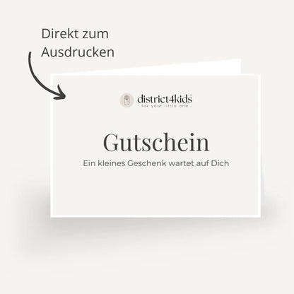 Geschenkgutschein digital – sofort per E-Mail