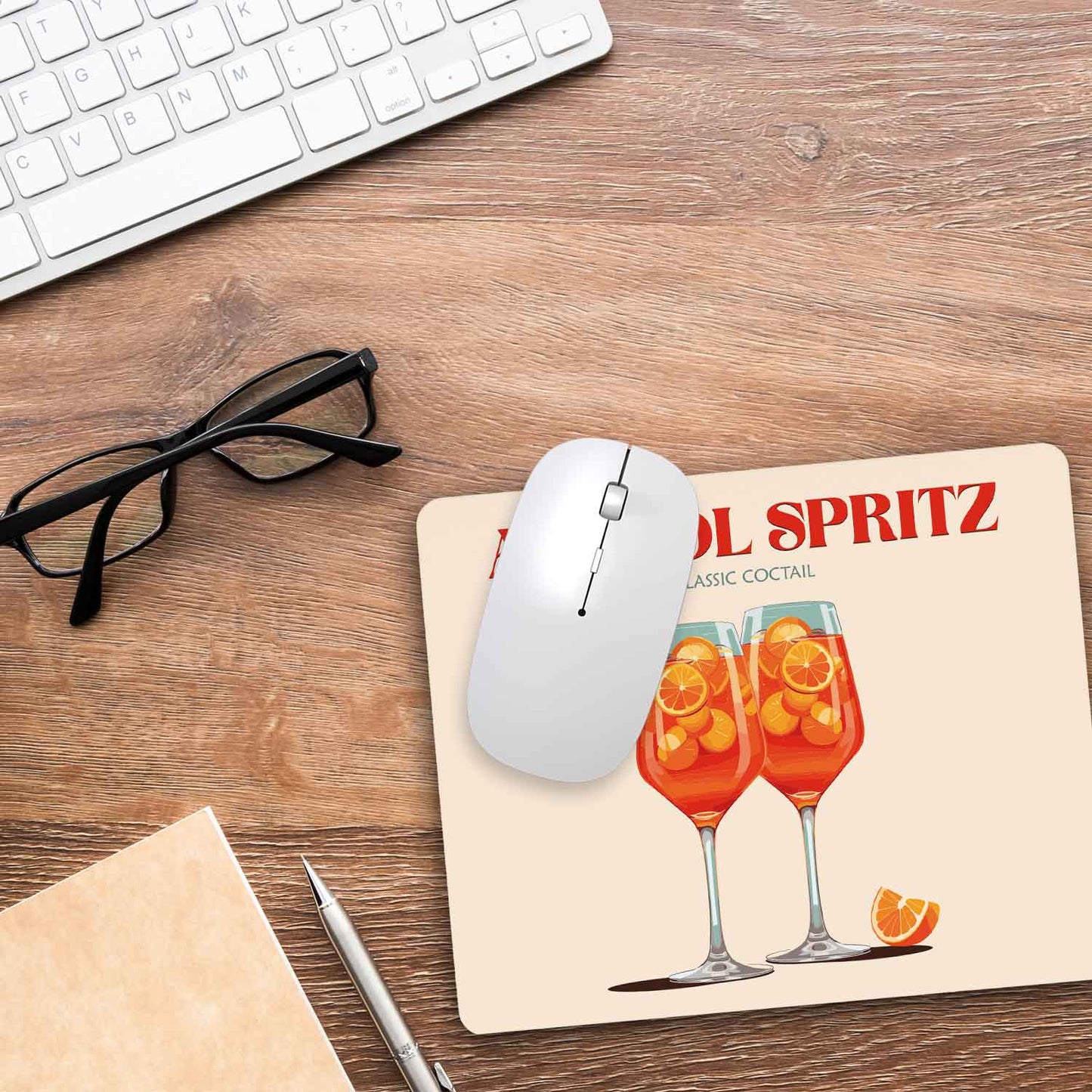 Bedrucktes Mousepad - Aperol Spritz