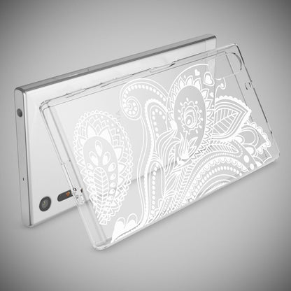 NALIA Handyhülle kompatibel mit Sony Xperia XZ, Slim Silikon Motiv Case Phone Cover Crystal Schutzhülle Dünn Durchsichtig, Etui Handy-Tasche Transparent Backcover Bumper