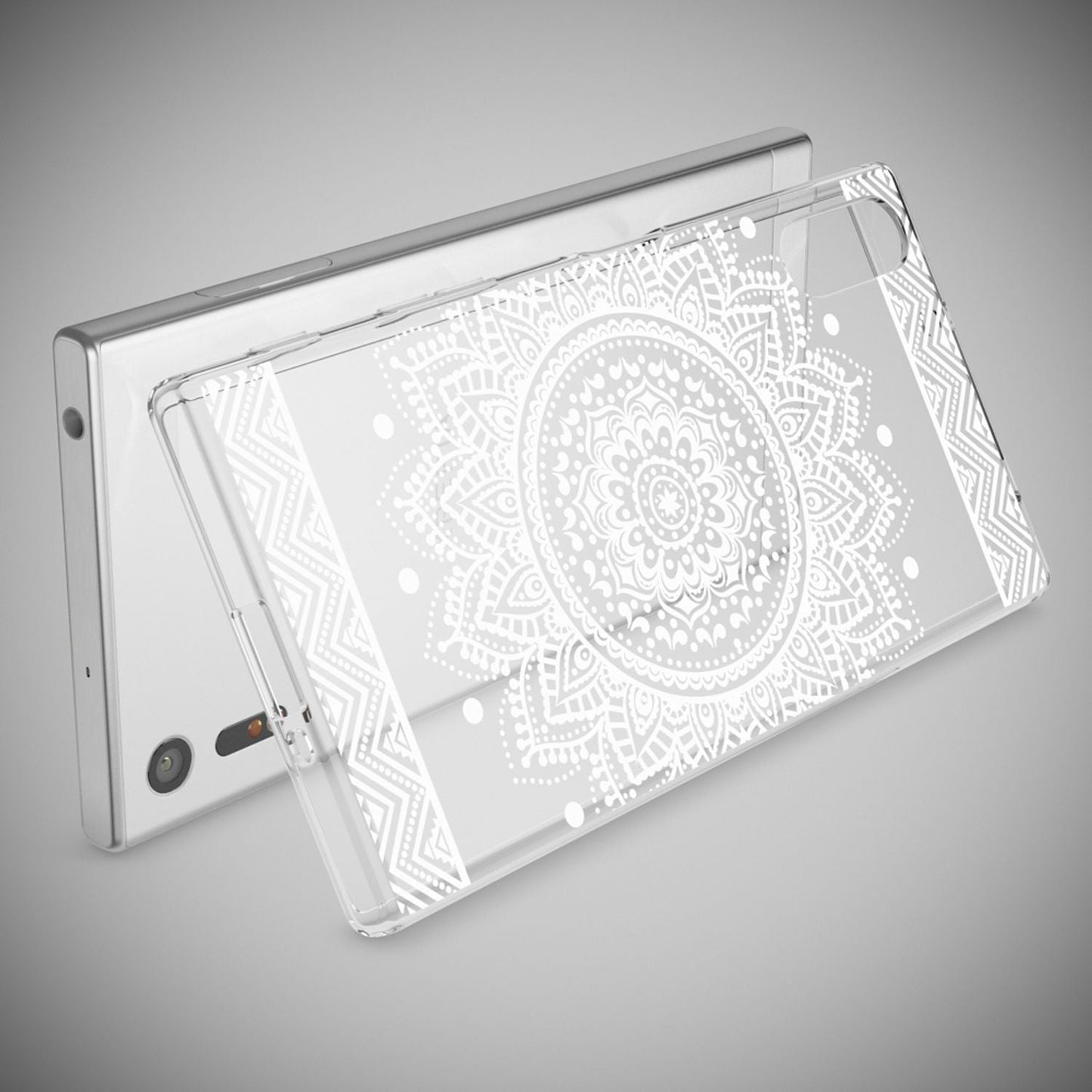 NALIA Handyhülle kompatibel mit Sony Xperia XZ, Slim Silikon Motiv Case Phone Cover Crystal Schutzhülle Dünn Durchsichtig, Etui Handy-Tasche Transparent Backcover Bumper