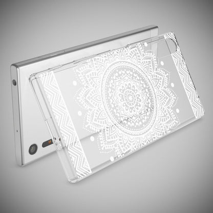 NALIA Handyhülle kompatibel mit Sony Xperia XZ, Slim Silikon Motiv Case Phone Cover Crystal Schutzhülle Dünn Durchsichtig, Etui Handy-Tasche Transparent Backcover Bumper