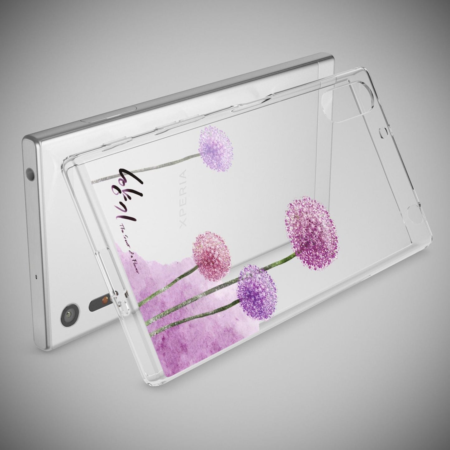 NALIA Handyhülle kompatibel mit Sony Xperia XZ, Slim Silikon Motiv Case Phone Cover Crystal Schutzhülle Dünn Durchsichtig, Etui Handy-Tasche Transparent Backcover Bumper