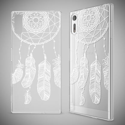 NALIA Handyhülle kompatibel mit Sony Xperia XZ, Slim Silikon Motiv Case Phone Cover Crystal Schutzhülle Dünn Durchsichtig, Etui Handy-Tasche Transparent Backcover Bumper