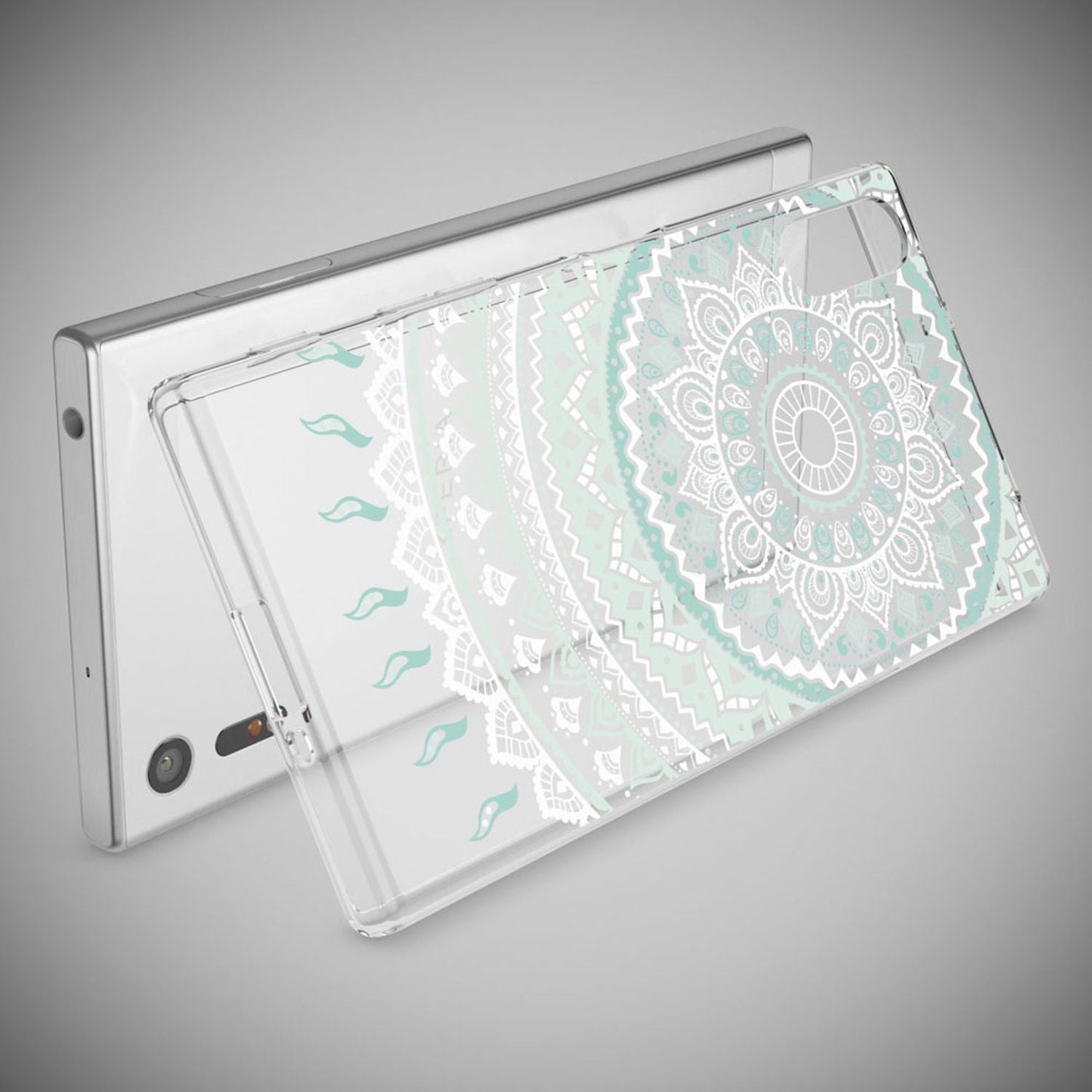 NALIA Handyhülle kompatibel mit Sony Xperia XZ, Slim Silikon Motiv Case Phone Cover Crystal Schutzhülle Dünn Durchsichtig, Etui Handy-Tasche Transparent Backcover Bumper