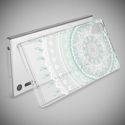 NALIA Handyhülle kompatibel mit Sony Xperia XZ, Slim Silikon Motiv Case Phone Cover Crystal Schutzhülle Dünn Durchsichtig, Etui Handy-Tasche Transparent Backcover Bumper
