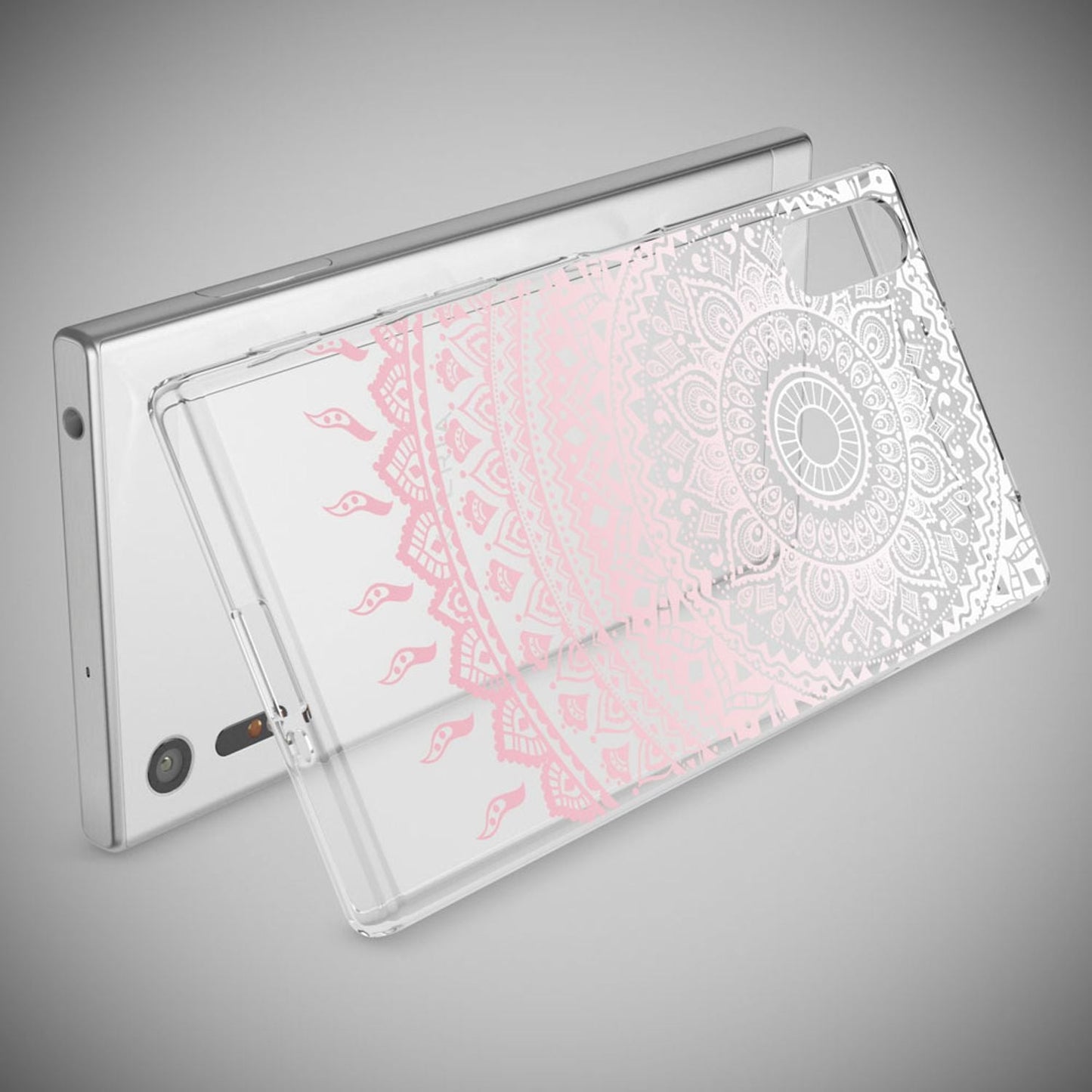 NALIA Handyhülle kompatibel mit Sony Xperia XZ, Slim Silikon Motiv Case Phone Cover Crystal Schutzhülle Dünn Durchsichtig, Etui Handy-Tasche Transparent Backcover Bumper