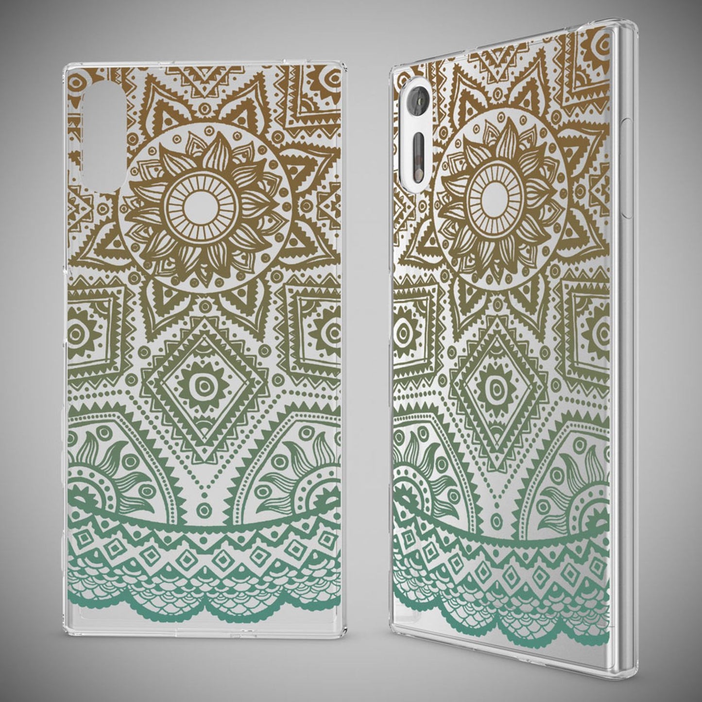 NALIA Handyhülle kompatibel mit Sony Xperia XZ, Slim Silikon Motiv Case Phone Cover Crystal Schutzhülle Dünn Durchsichtig, Etui Handy-Tasche Transparent Backcover Bumper