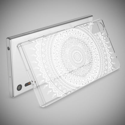 NALIA Handyhülle kompatibel mit Sony Xperia XZ, Slim Silikon Motiv Case Phone Cover Crystal Schutzhülle Dünn Durchsichtig, Etui Handy-Tasche Transparent Backcover Bumper