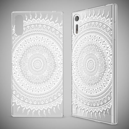 NALIA Handyhülle kompatibel mit Sony Xperia XZ, Slim Silikon Motiv Case Phone Cover Crystal Schutzhülle Dünn Durchsichtig, Etui Handy-Tasche Transparent Backcover Bumper