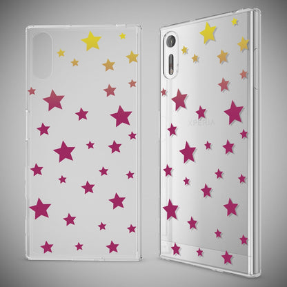 NALIA Handyhülle kompatibel mit Sony Xperia XZ, Slim Silikon Motiv Case Phone Cover Crystal Schutzhülle Dünn Durchsichtig, Etui Handy-Tasche Transparent Backcover Bumper